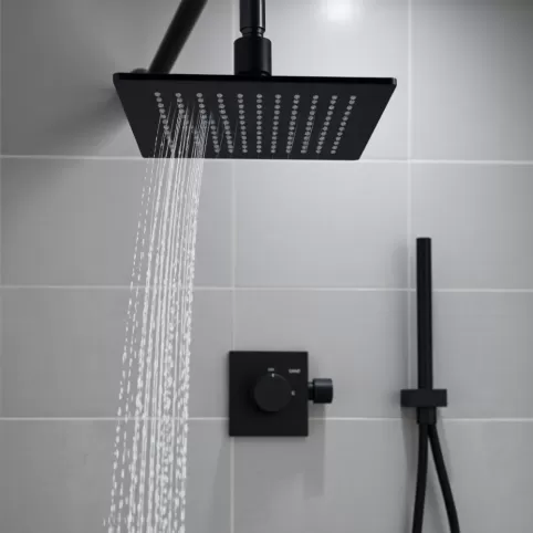 bateria prysznicowa z deszczownicą