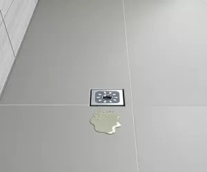 Jaki spadek pod prysznicem