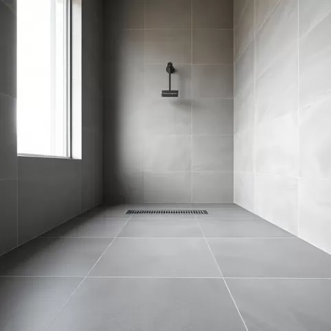 Jaki spadek w prysznicu bezbrodzikowym