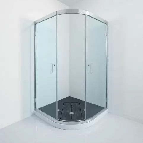 Kabina prysznicowa 90x90 z odpływem liniowym