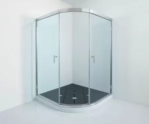 Kabina prysznicowa 90x90 z odpływem liniowym