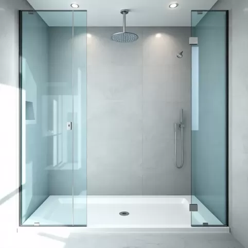 Kabina prysznicowa z brodzikiem