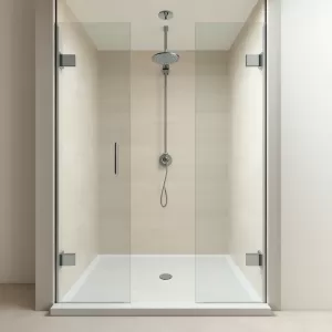 kabina prysznicowa z niskim brodzikiem