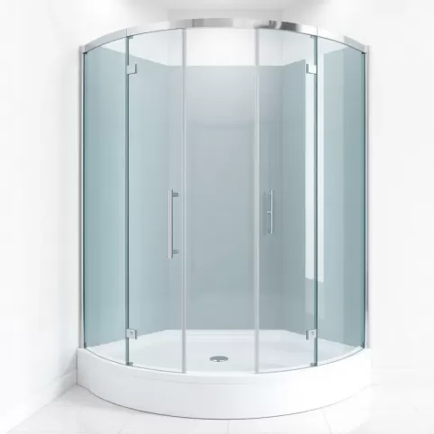 kabina prysznicowa z wysokim brodzikiem