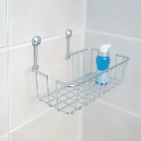 Koszyk pod prysznic bez wiercenia