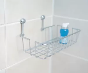 Koszyk pod prysznic bez wiercenia