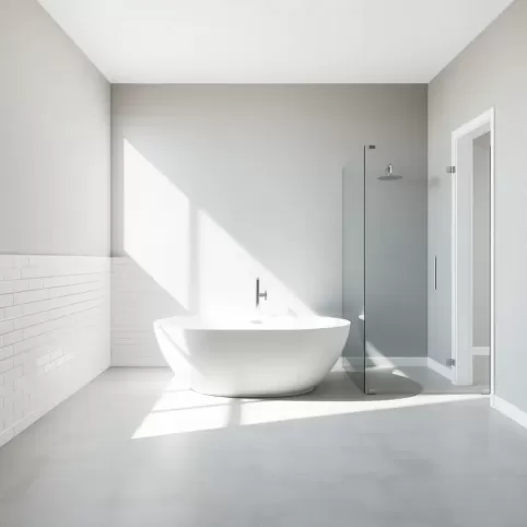 Łazienka z wanną i prysznicem aranżacje