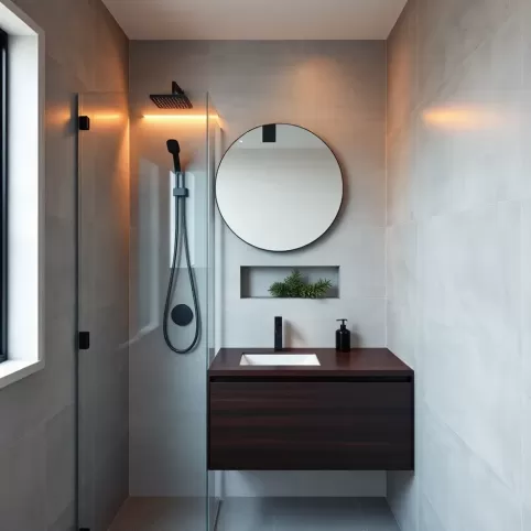 mała łazienka z prysznicem inspiracje