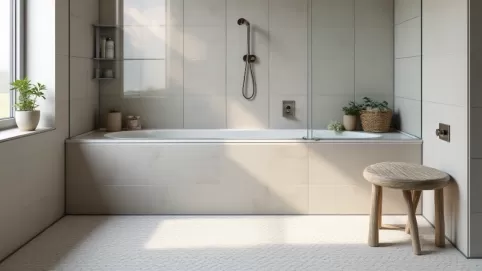 Montaż kabiny prysznicowej na płytkach